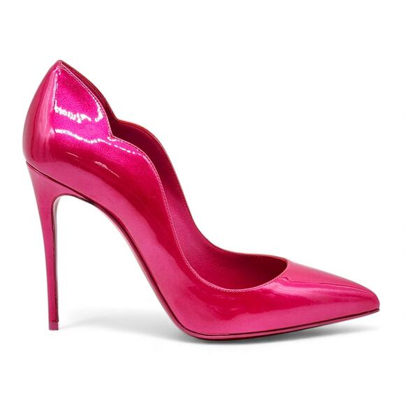 Christian Louboutin Hot Chick Patent Leather Pumps Pink EU 37 US 6.5 - NWB $895 - Picture 3 of 8